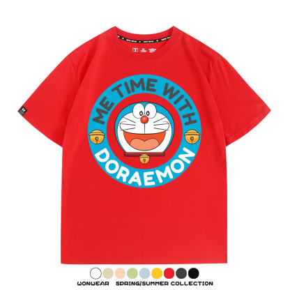 哆啦A夢動漫周邊短袖T恤