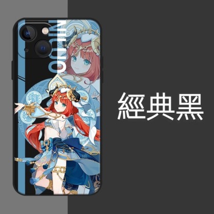 蘋果 系列原神 液態硅膠防摔軟殼