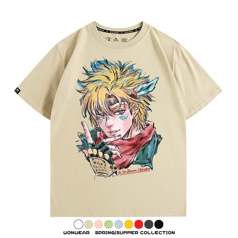 JOJO的奇妙冒險 親子情侶裝寬鬆短袖T