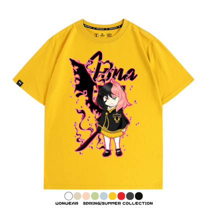 間諜家家酒x黑色四葉草 親子情侶裝寬鬆短袖T