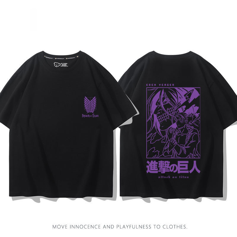 進擊的巨人 2024親子情侶男女同款 T恤