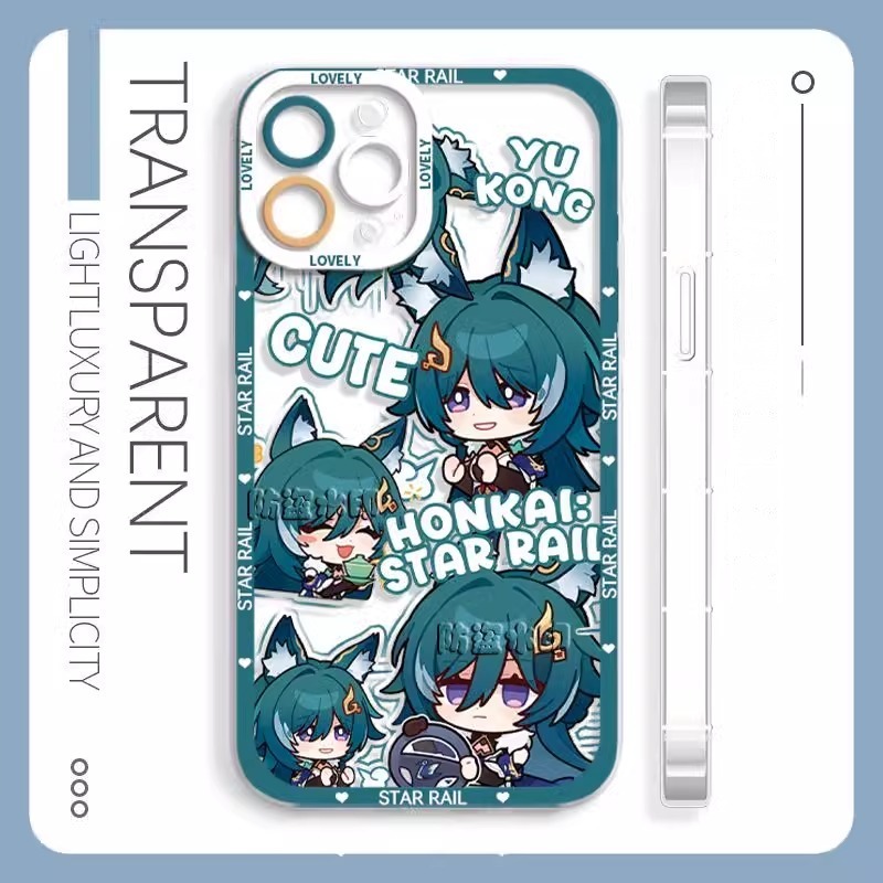 蘋果 系列崩壞星穹鐵道 天使眼透明防摔軟殼