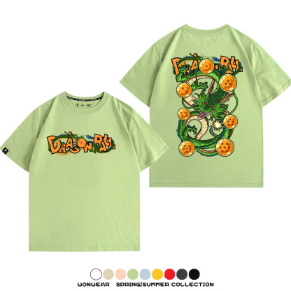 七龍珠 動漫周邊寬鬆百搭純棉短袖t-shirt