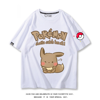 Q版精靈寶可夢 2024親子情侶男女同款 T恤