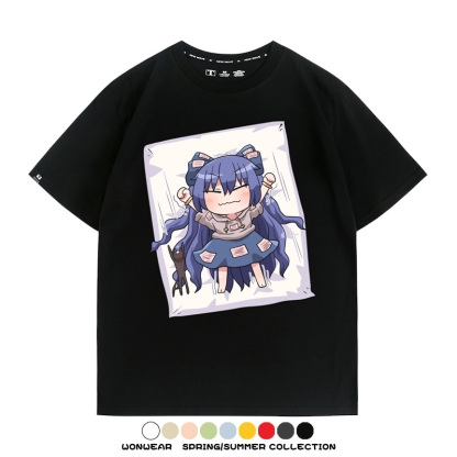 東方project憑依華 親子情侶裝寬鬆短袖T