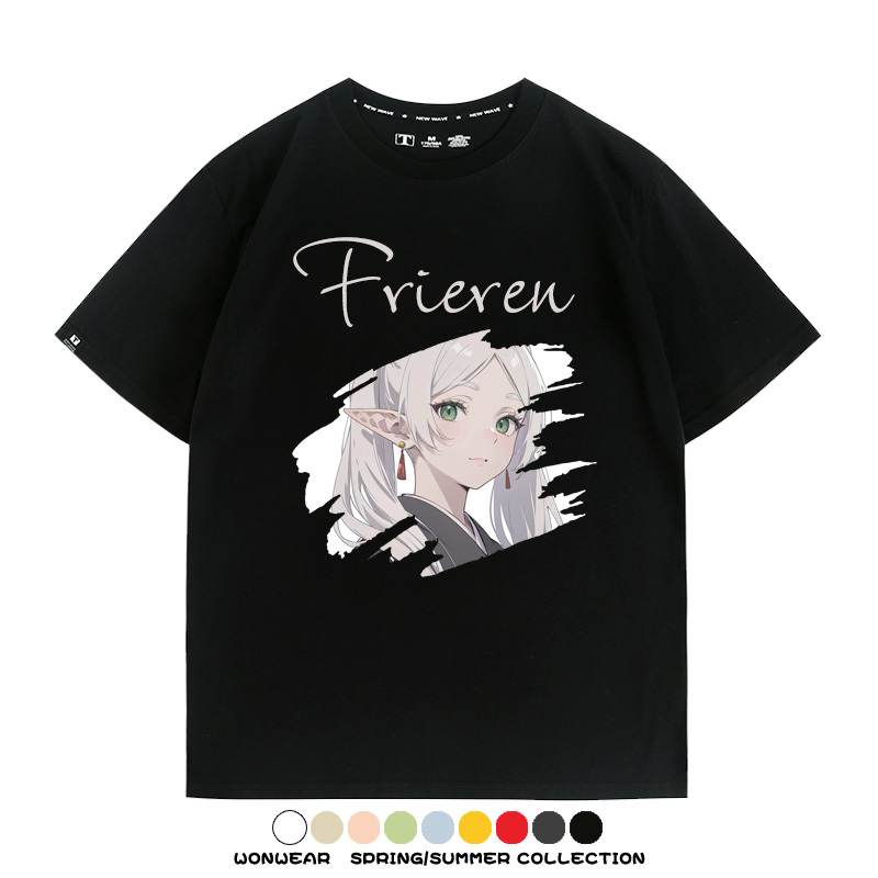 葬送的芙莉蓮Frieren 親子情侶裝寬鬆短袖T