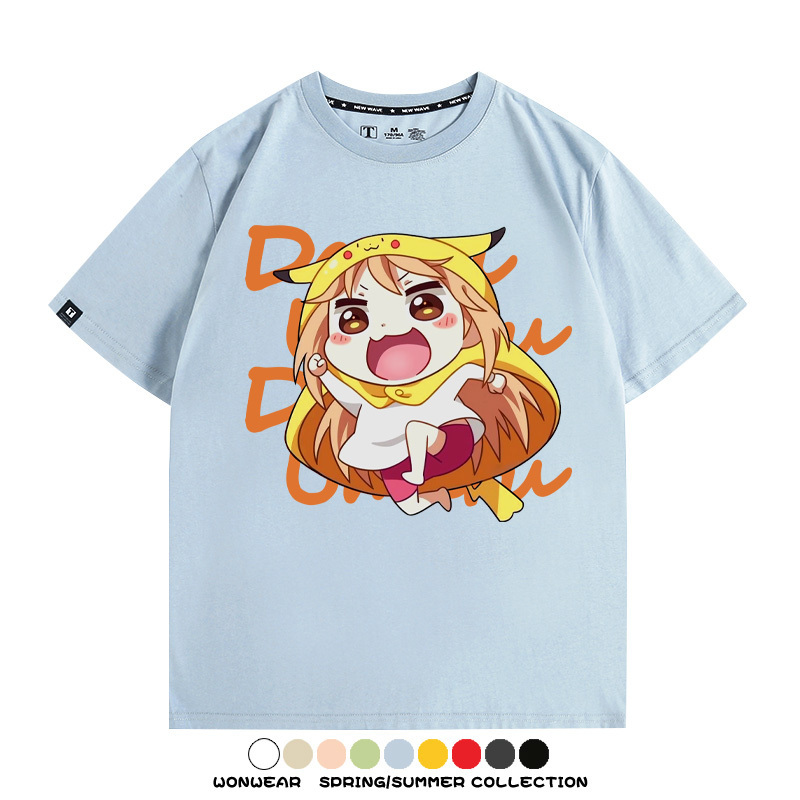乾物妹小埋聯名寶可夢 親子情侶裝寬鬆短袖T
