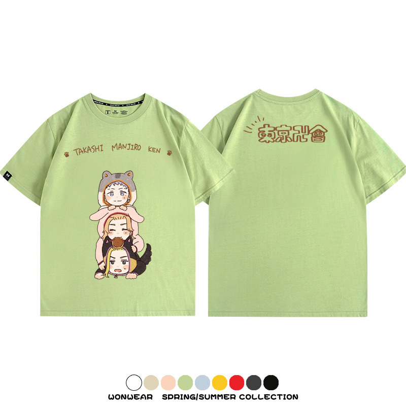東京卍復仇者聯名 親子情侶裝寬鬆短袖T