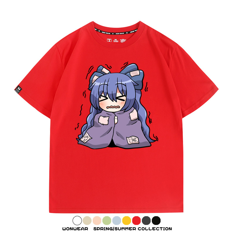東方project憑依華 親子情侶裝寬鬆短袖T