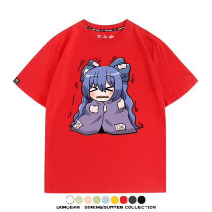 東方project憑依華 親子情侶裝寬鬆短袖T