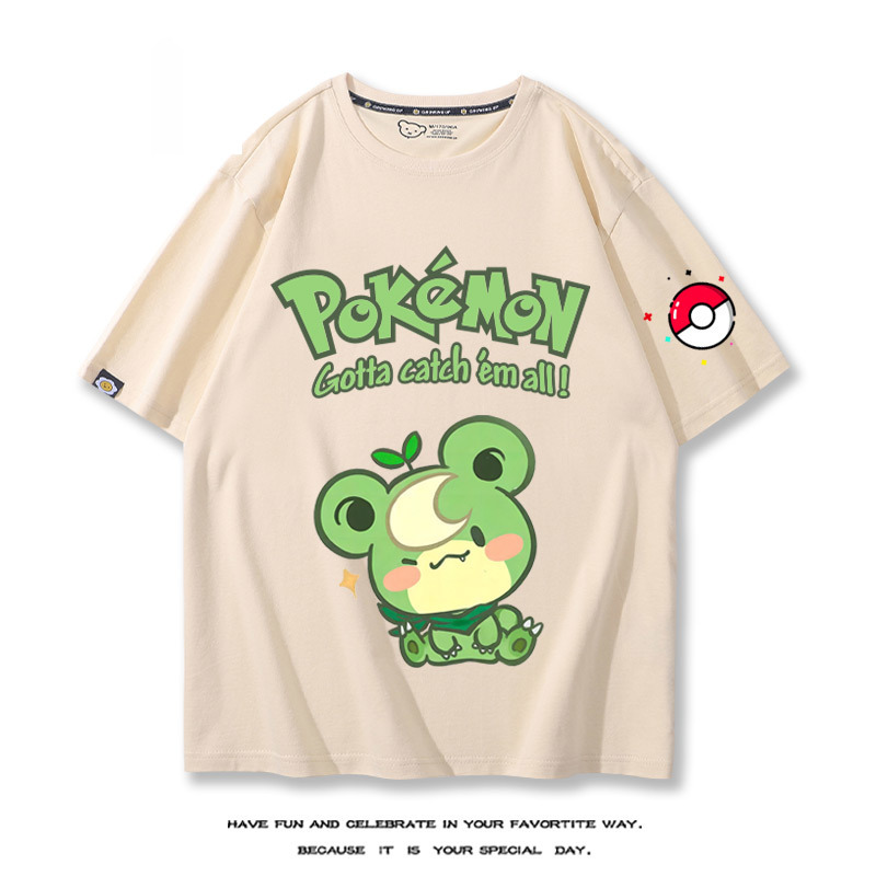 Q版精靈寶可夢 2024親子情侶男女同款 T恤