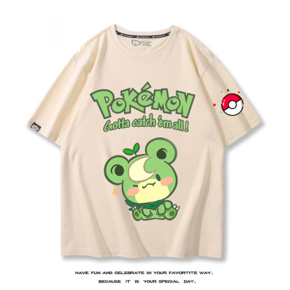 Q版精靈寶可夢 2024親子情侶男女同款 T恤