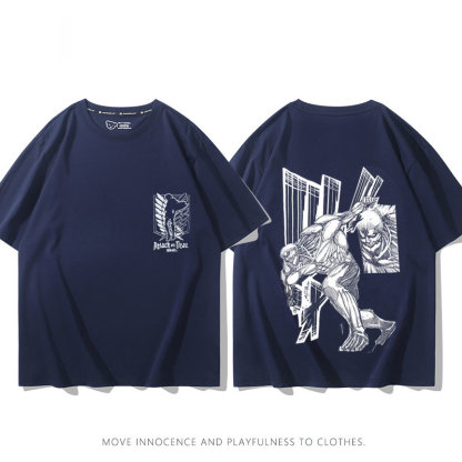 進擊的巨人 2024親子情侶男女同款 T恤