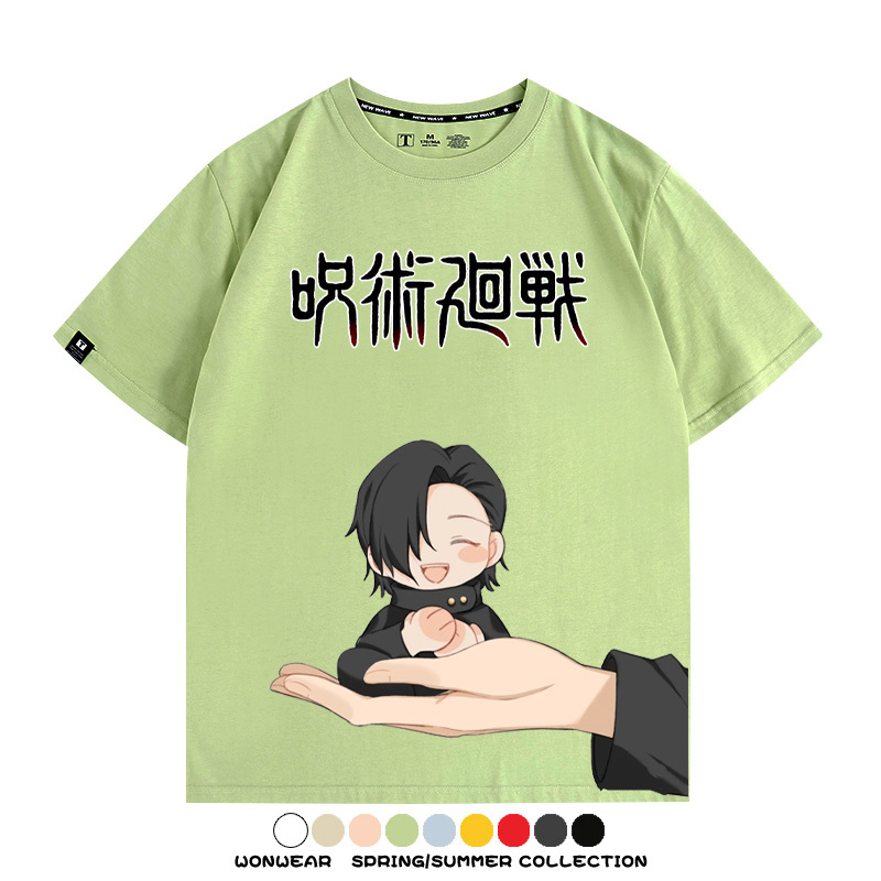 咒術迴戰Q版聯 親子情侶裝寬鬆短袖T