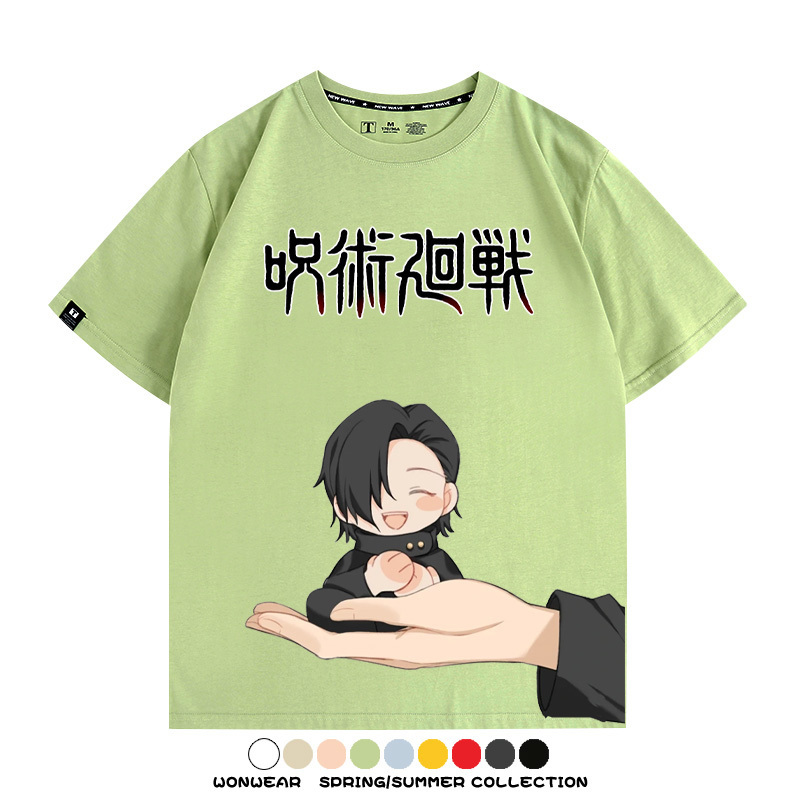 咒術迴戰Q版聯 親子情侶裝寬鬆短袖T