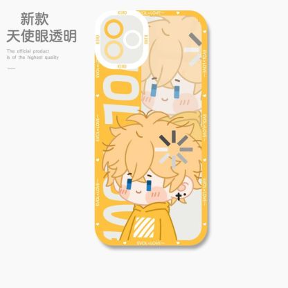 蘋果 系列鬼滅之刃天使眼透明防摔軟殼