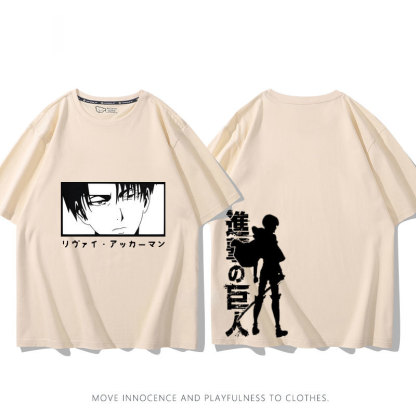 進擊的巨人 2024親子情侶男女同款 T恤