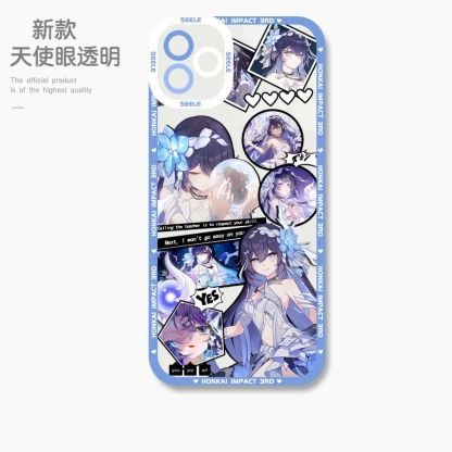 蘋果 系列崩壞三 天使眼透明防摔軟殼