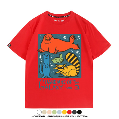 銀河護衛隊3 親子情侶裝寬鬆短袖T