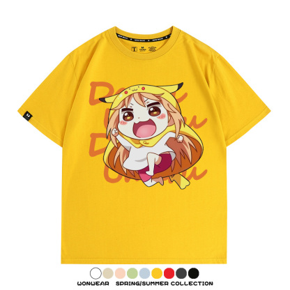 乾物妹小埋聯名寶可夢 親子情侶裝寬鬆短袖T