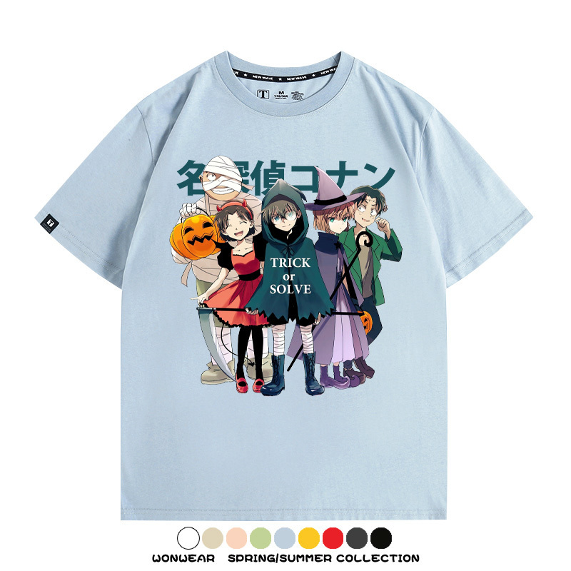 名偵探柯南動漫周邊短袖T恤