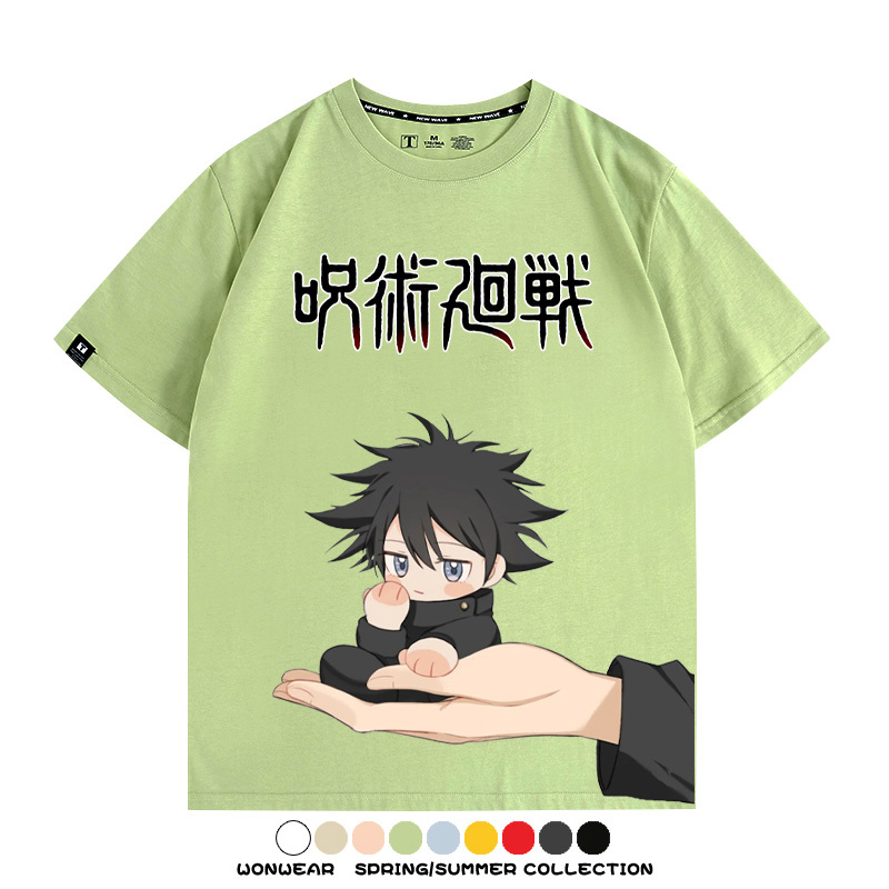 咒術迴戰Q版聯 親子情侶裝寬鬆短袖T