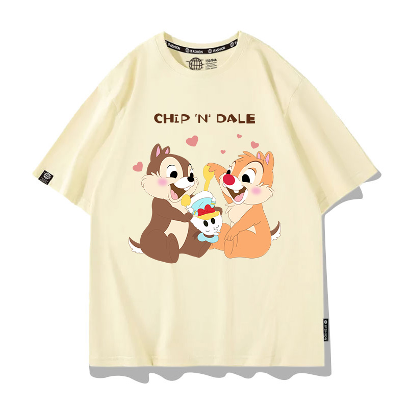 奇奇蒂蒂 2024親子情侶男女同款 T恤