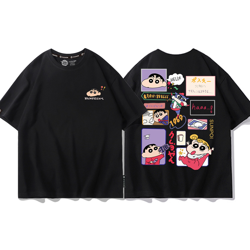 蠟筆小新 2024親子情侶男女同款 T恤