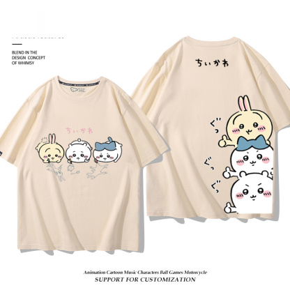 Chiikawa 2024親子情侶男女同款 T恤