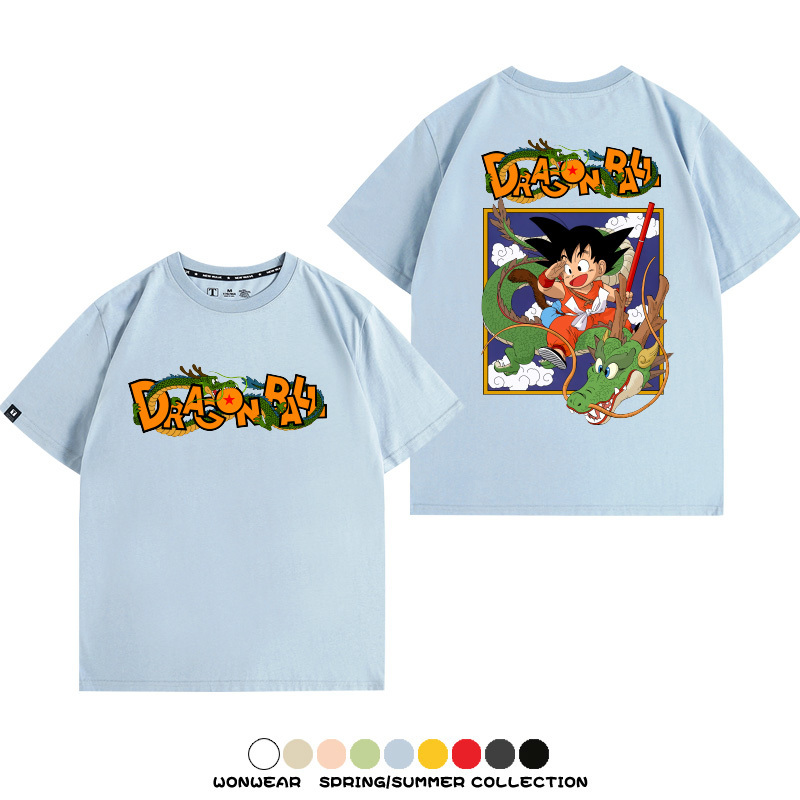 七龍珠 動漫周邊寬鬆百搭純棉短袖t-shirt
