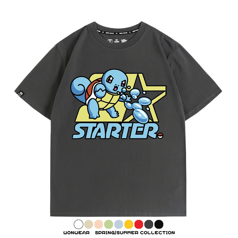 精靈寶可夢Q版動漫周邊短袖T恤