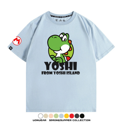 超級瑪利歐兄弟聯名 親子情侶寬鬆短袖T