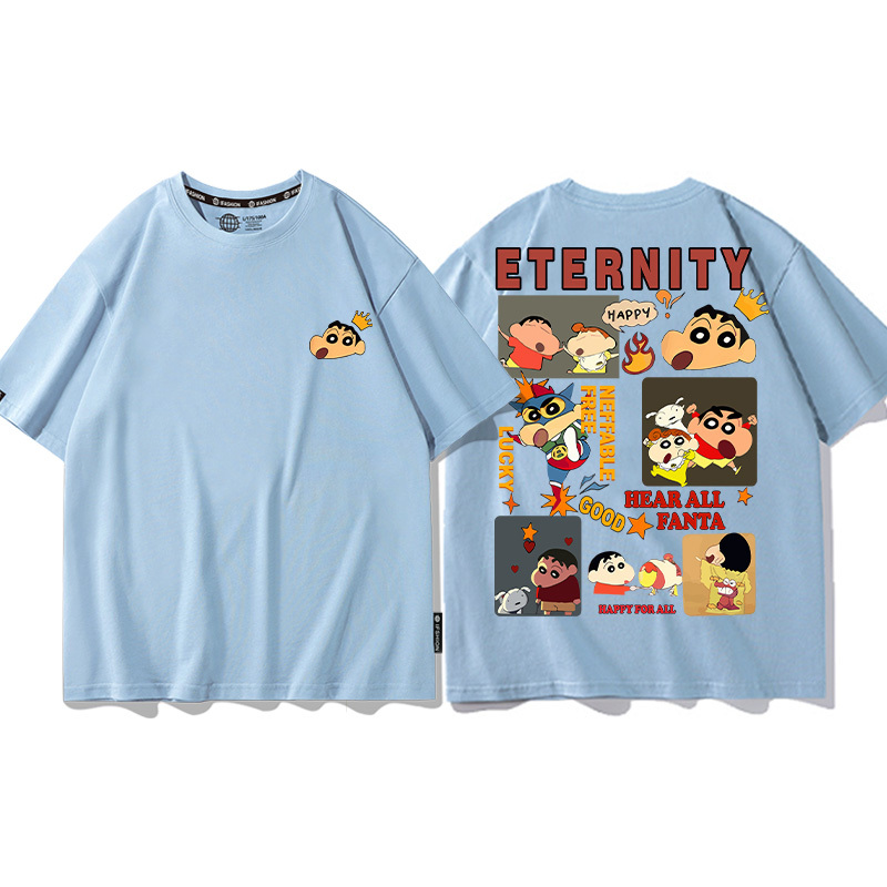 蠟筆小新 2024親子情侶男女同款 T恤