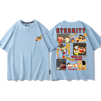 蠟筆小新 2024親子情侶男女同款 T恤