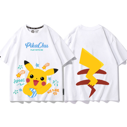 精靈寶可夢 2024親子情侶男女同款 T恤