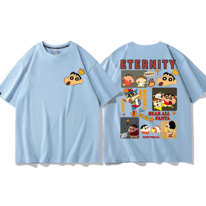 蠟筆小新 2024親子情侶男女同款 T恤