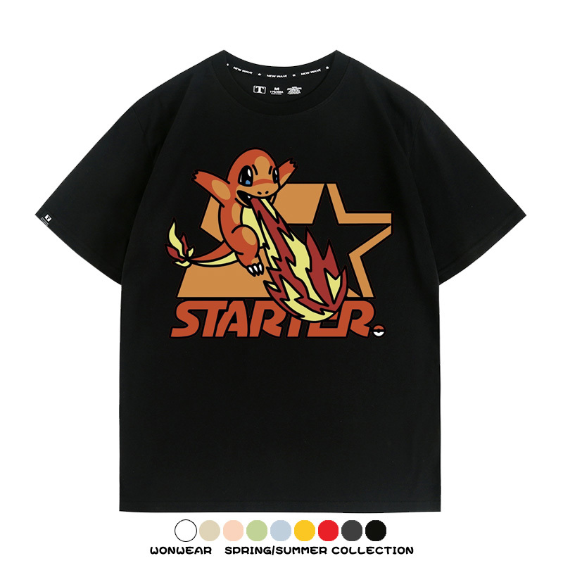 精靈寶可夢Q版動漫周邊短袖T恤