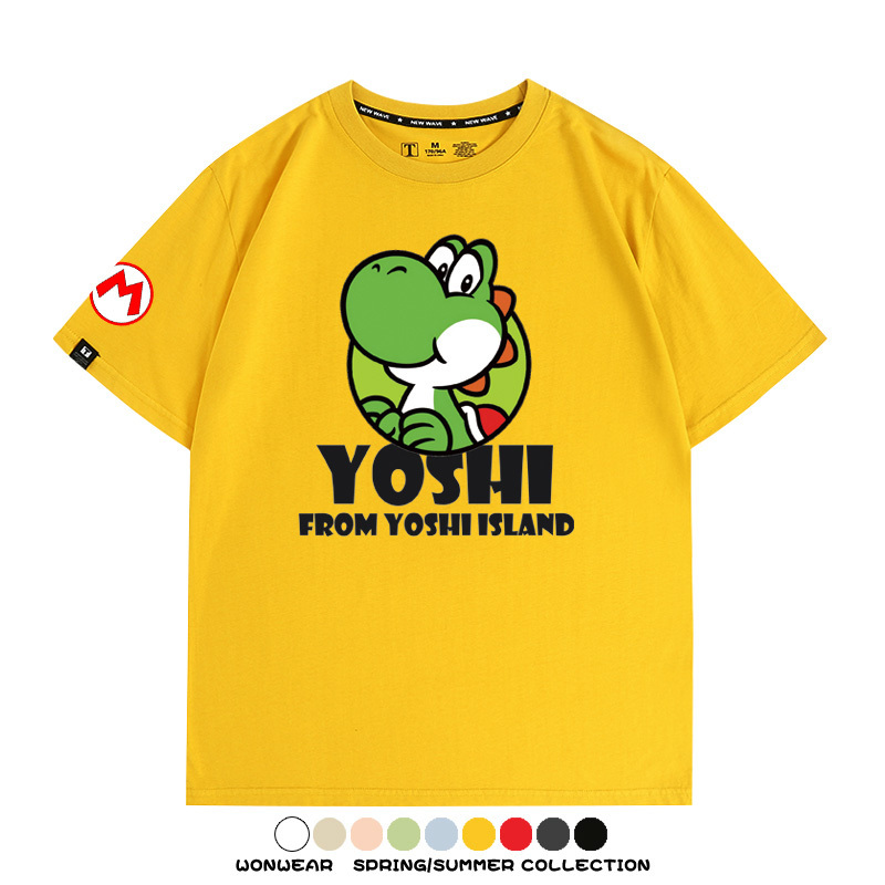 超級瑪利歐兄弟聯名 親子情侶寬鬆短袖T