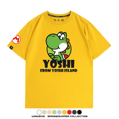 超級瑪利歐兄弟聯名 親子情侶寬鬆短袖T