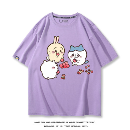 Chiikawa 2024親子情侶男女同款 T恤