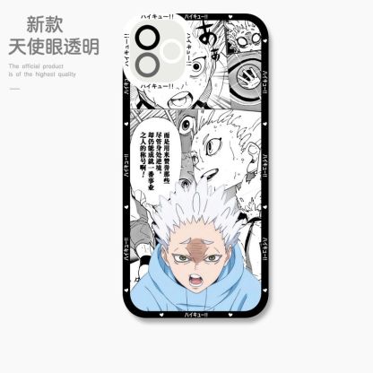 蘋果 系列排球少年 天使眼透明防摔軟殼