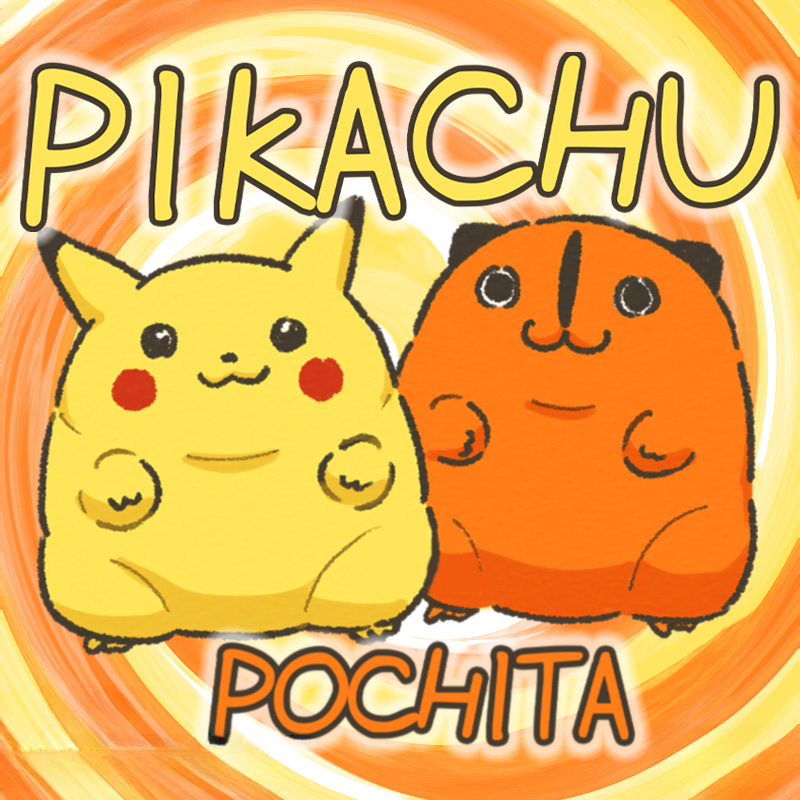 寶可夢聯名鏈鋸人周邊短袖T恤