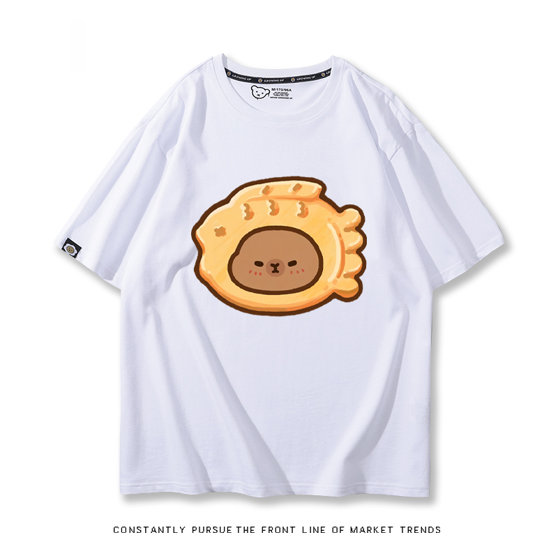 卡皮巴拉 2024親子情侶男女同款 T恤