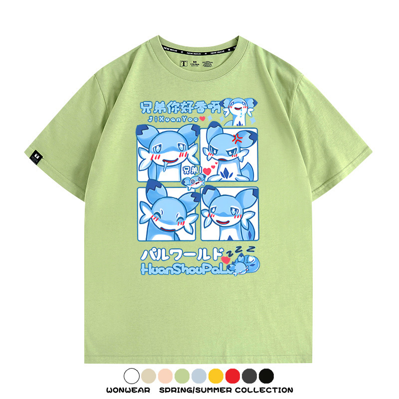 幻獸帕魯 旋疾鼬卡通Q版可愛周邊寬鬆短袖T-shirt