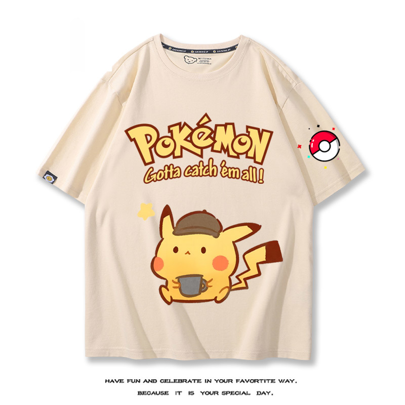 Q版精靈寶可夢 2024親子情侶男女同款 T恤