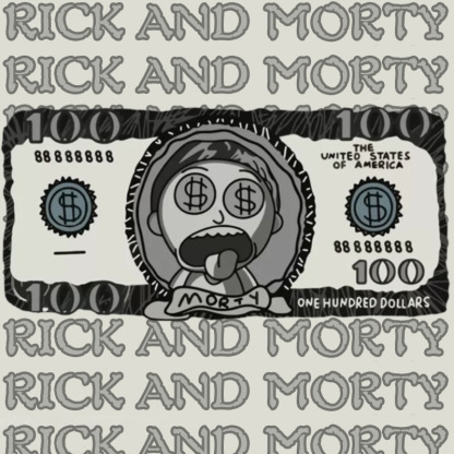 瑞克和莫蒂動漫周邊短袖T恤