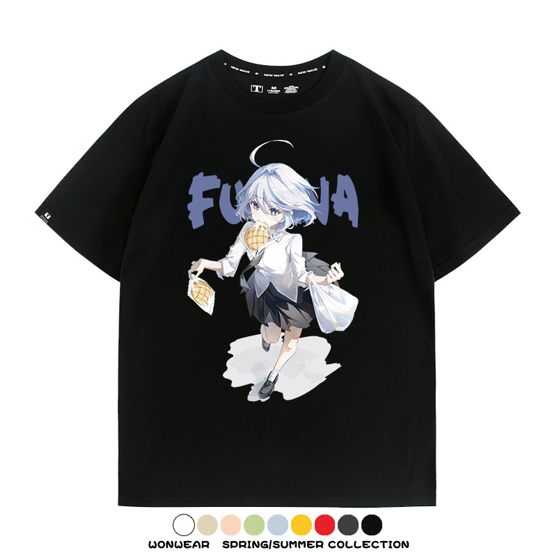 原神芙寧娜 親子情侶裝寬鬆短袖T