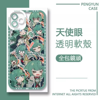 蘋果 系列星穹鐵道天使眼透明防摔軟殼