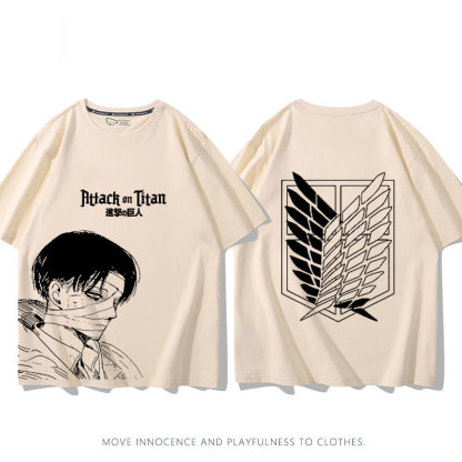 進擊的巨人 2024親子情侶男女同款 T恤