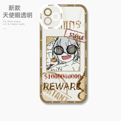 蘋果 系列火影忍者天使眼透明防摔軟殼